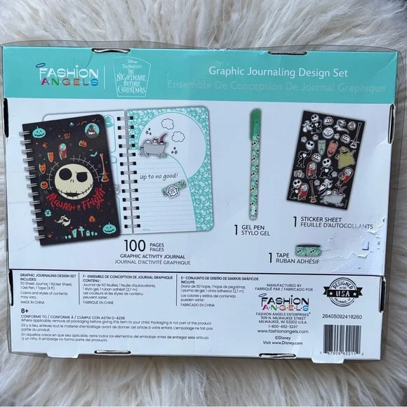 Nightmare Before Christmas Graphic Journaling Set - Picture 2 of 2